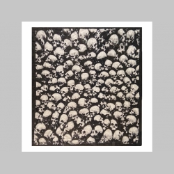 lebky - smrtky menšie - veľká čierna šatka materiál 100% bavlna rozmery 100x100cm